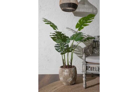 TH070307-A DEVE TABANI YAPAY AGAC 130cm(759TUF000033) - 3