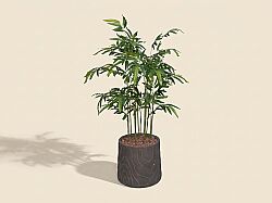 TH070323-A BAMBU YAPAY AGACI 140cm (759TUF000094) - KERVAN