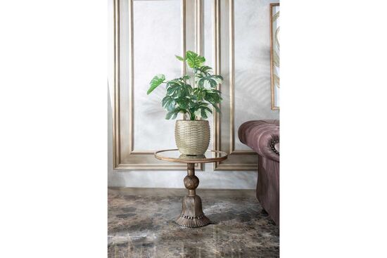TH085002-A BEYAZ RENKLİ MONSTERA YAPAY AĞAÇ 80CM(759TUF000080)
