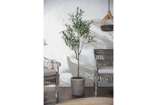 TH218101 36 FRUITS OLIVE ARTIFICIAL TREE 165CM(759TUF000056)