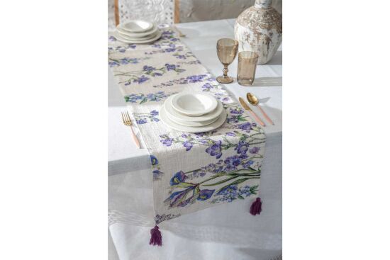 TIGER LILY RUNNER ( ACSBR2401 ) ÇOK RENKLİ 40X120 CM - 4