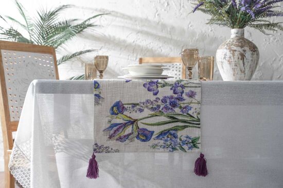 TIGER LILY RUNNER ( ACSBR2401 ) ÇOK RENKLİ 40X120 CM - 2