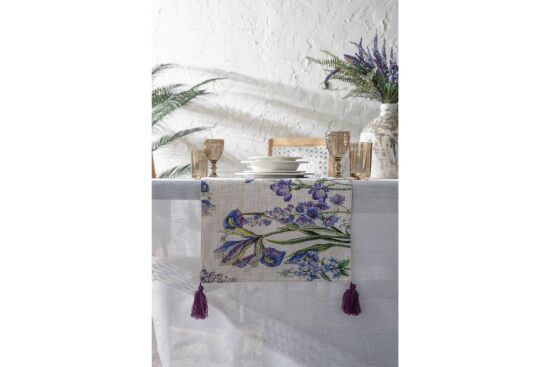 TIGER LILY RUNNER ( ACSBR2401 ) ÇOK RENKLİ 40X160 CM - 5