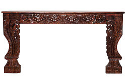 TIRNAK KAHVE 159x40x82cm TK-13126-7114-44718-9315-TK-13031 - HSH-KRVN ORTAK