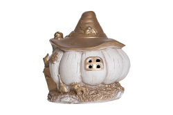 TOMBUL SEVİMLİ EV 18X18 CM KREM-GOLD (YLBŞ) - 2