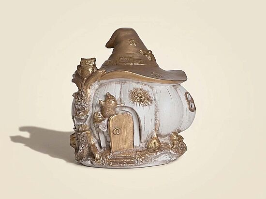 TOMBUL SEVİMLİ EV 18X18 CM KREM-GOLD (YLBŞ) - 1
