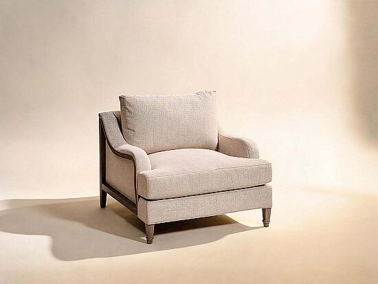 TRESCO TEKLİ KOLTUK KREM 98x9683xcm 760523-5303 - 2