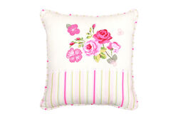 TRILLO KIRLENT KREM-PEMBE 45x45cm