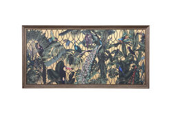 TROPIK GOLD YATAY TABLO (65700119) 80x160cm - 