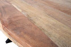 TT025 YEMEK MASASI OVAL 100x220x77cm - Thumbnail