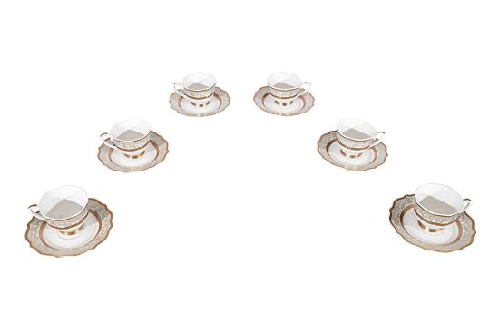 TÜRK KAHVESİ FİNCAN TAKIMI 6'LI -90CC- 1011-1 - 4