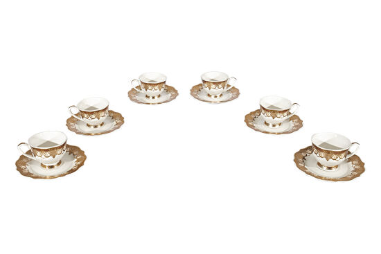 TÜRK KAHVESİ FİNCAN TAKIMI 6'LI -90CC- 1011-4 - 2