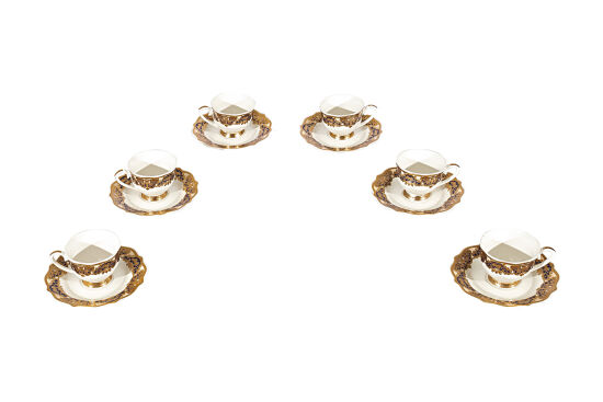 TÜRK KAHVESİ FİNCAN TAKIMI 6'LI -90CC- 1011-5 - 4