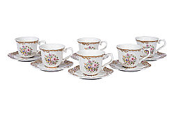 TÜRK KAHVESİ FİNCAN TAKIMI 6'LI 90cc ( L2799-27XJZ ) - TÜRK KAHVESİ FİNCANI