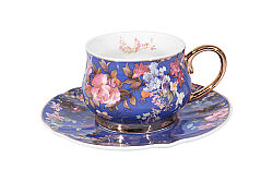 TÜRK KAHVESİ FİNCAN TAKIMI 6'LI RENKLİ 90cc ( 1584Y/B/R/OR/G/W ) - 6