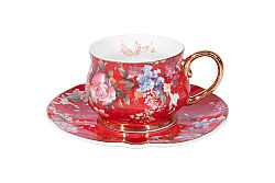 TÜRK KAHVESİ FİNCAN TAKIMI 6'LI RENKLİ 90cc ( 1584Y/B/R/OR/G/W ) - 7