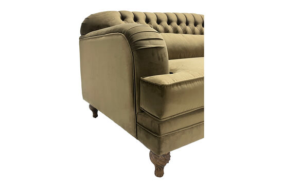 ÜÇLÜ KOLTUK FENDİ HAKİ 93x270x96cm (NAPOLİ 221) - 4