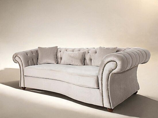 UCLU KOLTUK GRI 117x225x78cm FOR ( LETTO 2605) - 2