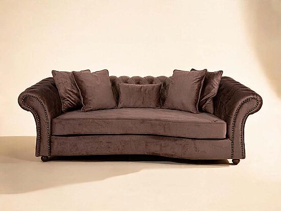 UCLU KOLTUK KAHVE 117x225x78cm FOR ( LETTO 2607) - 1