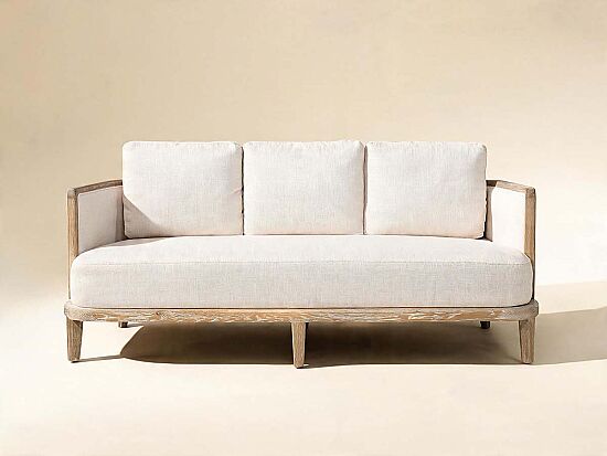 ÜÇLÜ KOLTUK KREM 80x200x83cm 1375-S - 1