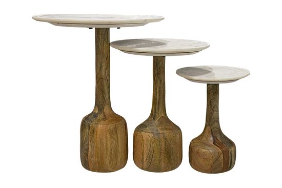 ÜÇLÜ SEHPA 50x50x60/40x40x50/30x30x40cm TWC-118 - 2