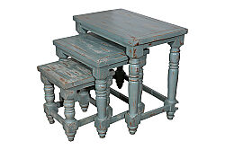 ÜÇLÜ ZİGON MAVİ 66x46x62cm TK-13135-TK-13119-TK-13070-TK-13057-TK-012950-TK-7189-RST-6620 - 2