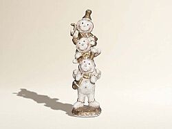 ÜST ÜSTE OTURAN KURABİYE ÇOCUKLAR 8x26,5 cm KREM-GOLD - KERVAN