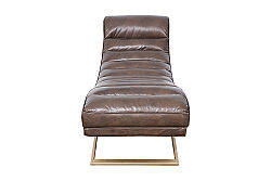 UZANMA KOLTUK KAHVE GOLD PRİNÇ 61x171x81cm RS232C - 6