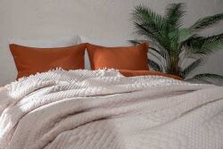 VALERYS YATAK ÖRTÜSÜ ÇK. 240X250 CM KREM-BEJ - 3