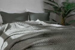 VALERYS YATAK ÖRTÜSÜ ÇK. 240X250 CM KREM-HAKİ - 3