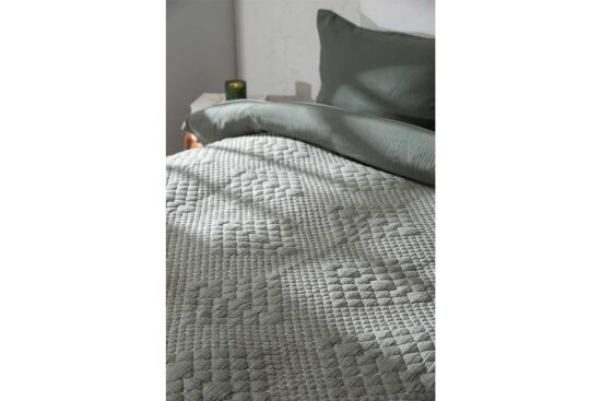 VALERYS YATAK ÖRTÜSÜ ÇK. 240X250 CM KREM-HAKİ - 5