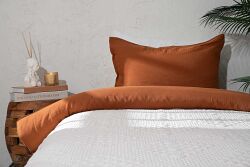 VALERYS YATAK ÖRTÜSÜ TK. 160X240 CM KREM-BEJ - KERVAN