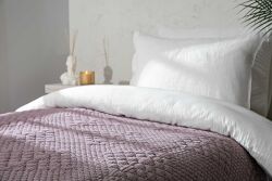 VALERYS YATAK ÖRTÜSÜ TK. 160X240 CM KREM-MOR - 2