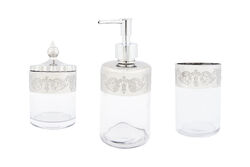 VANITY BANYO SET PLATIN (SIVI SABUNLUK-DIS FIRCALIK-PAMUKLUK)