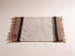 VARADA AMERIKAN SERVIS NATURAL-SIYAH 40x55cm - HOME SWEET HOME