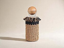 VARADA KARAF NATURAL-SIYAH 12x29cm - HOME SWEET HOME