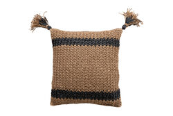 VARADA KARE KIRLENT NATURAL-SIYAH 45x45cm