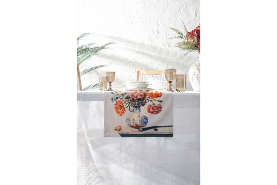 VASE RUNNER ( ACHSH323 ) ÇOK RENKLİ 40X140 CM - 5