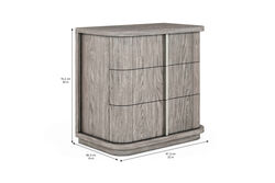 VAULT KOMODİN 6 ÇEKMECE GRİ 48x81x76cm 285142-2354 - Thumbnail
