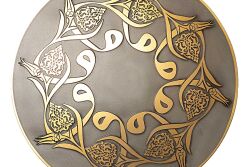 VAV DUVAR DEKOR ÇAP: 18 CM - 2