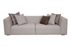 VEN UCLU KOLTUK KOYU BEJ 90x240x63cm (B 21545-11)