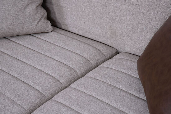 VEN UCLU KOLTUK KOYU BEJ 90x240x63cm (B 21545-11)