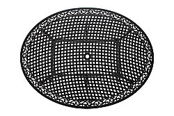 VERDE HS2014DIN/9T YEMEK MASASI OVAL KAHVE 200x152x74cm 611ABT - 4