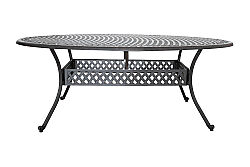 VERDE HS2014DIN/9T YEMEK MASASI OVAL KAHVE 200x152x74cm 611ABT - 3