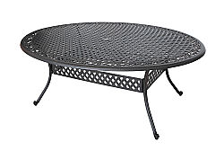 VERDE HS2014DIN/9T YEMEK MASASI OVAL KAHVE 200x152x74cm 611ABT - 2