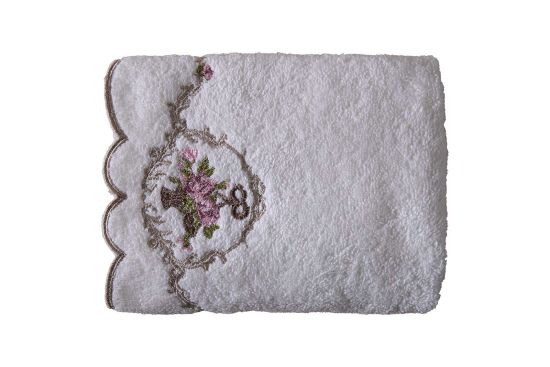 VERONİCA 30X50 CM HAVLU KREM - 1