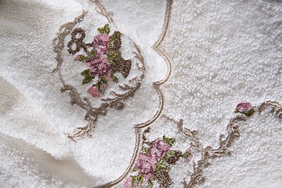 VERONİCA 30X50 CM HAVLU KREM - 3