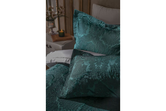 VERYS PİKE - YATAK ÖRTÜSÜ 240x250 3 PRC K.YEŞİL - 4