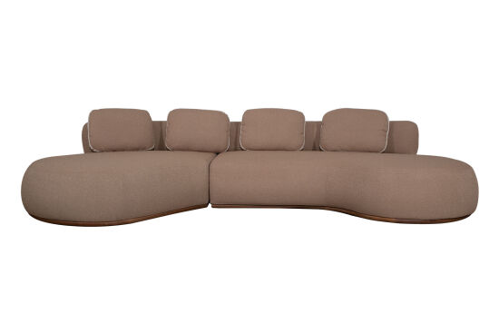 VİANO 4'LÜ KOLTUK KAHVE 160x360x64cm ( SUMMER 05) - 1