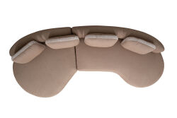 VİANO 4'LÜ KOLTUK KAHVE 160x360x64cm ( SUMMER 05) - 3